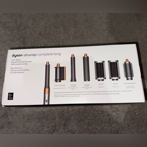 Dyson Airwrap Complete Long in Gray and Copper
